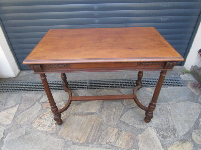 Old wooden desk