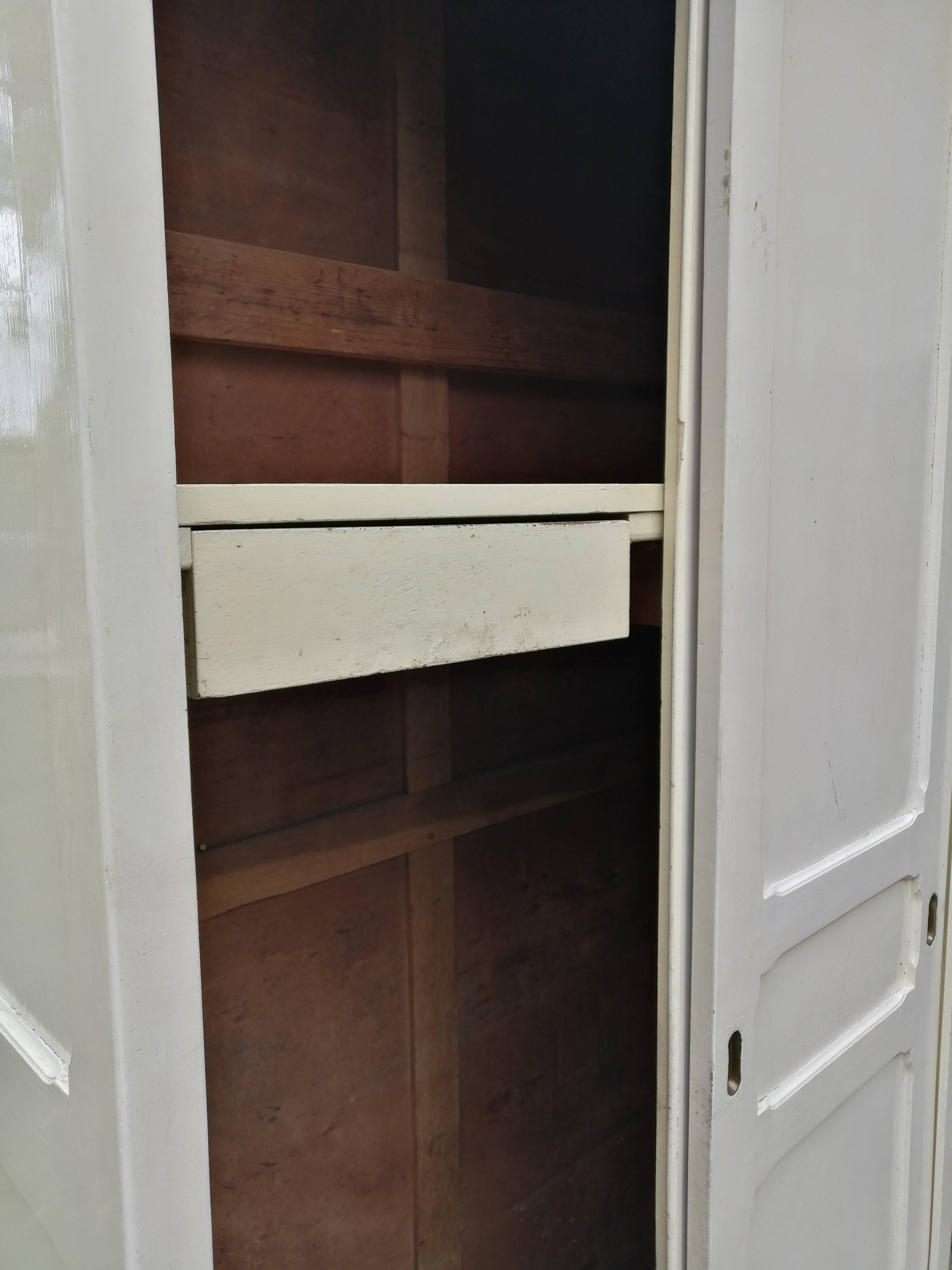 Large Parisian wardrobe sliding doors 50/60s