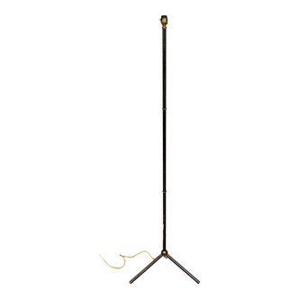 Vintage black iron floor lamp foot