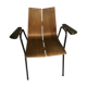 Armchair by Hans Bellmann 50's, metal and wood