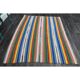Tapis vintage turc Oushak fait à la main en laine et coton, années 1970
