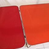 Camping table Lafuma with vintage extensions 60/70s