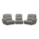 Modular sofa, Italian design, 1960s, production: Italy