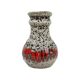 Fat Lava Design Vase West Germany Pottery Scheurich Lora 496-18
