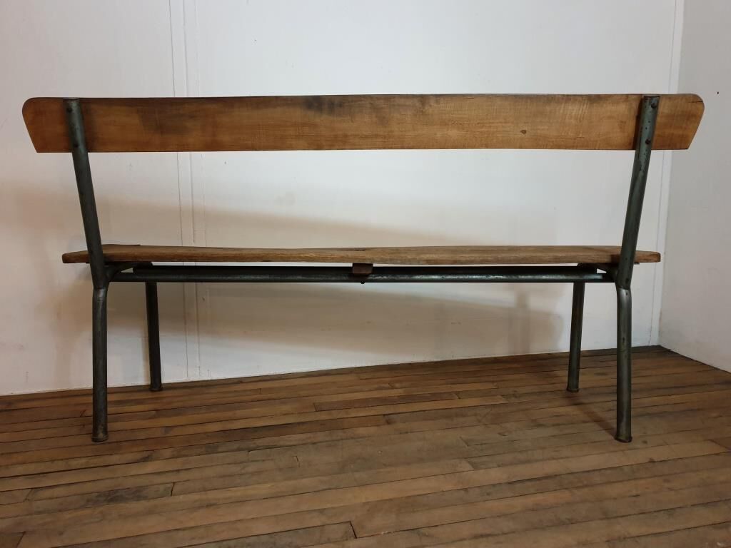 Locker room bench