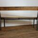 Locker room bench