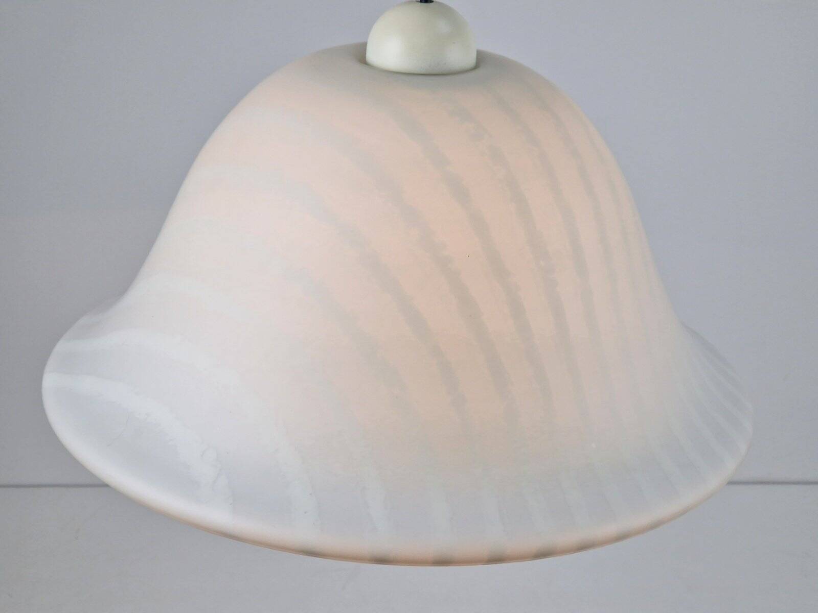 Vintage Pendant Zebra Lamp from Peill & Putzler, 1960s