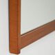 1960s Scandinavian teak mirror