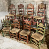 Spanish Chairs "Mallorcans" 19th century