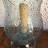 Biot's bubble glass candleholder