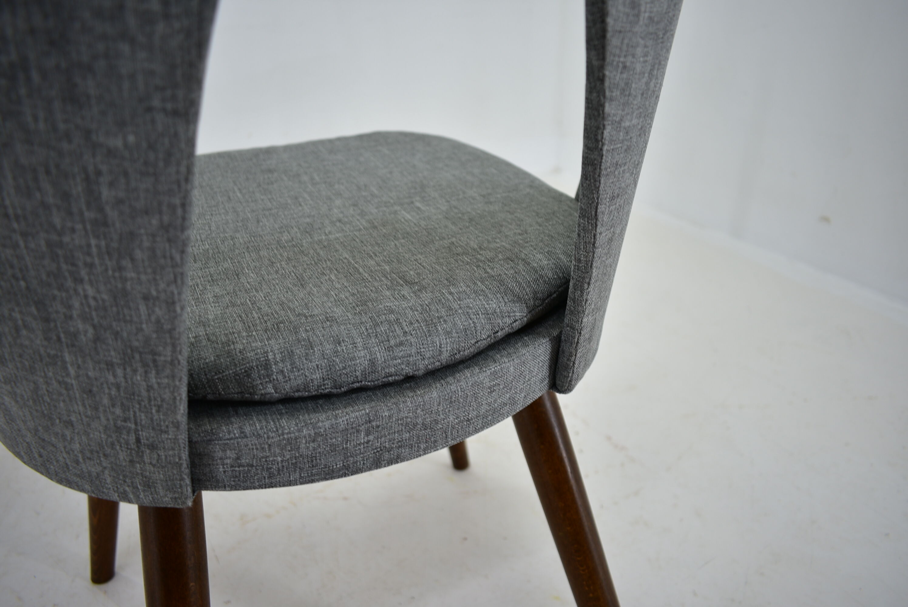 1960s Antonin Suman Set of Four Dining Chairs, Czechoslovakia