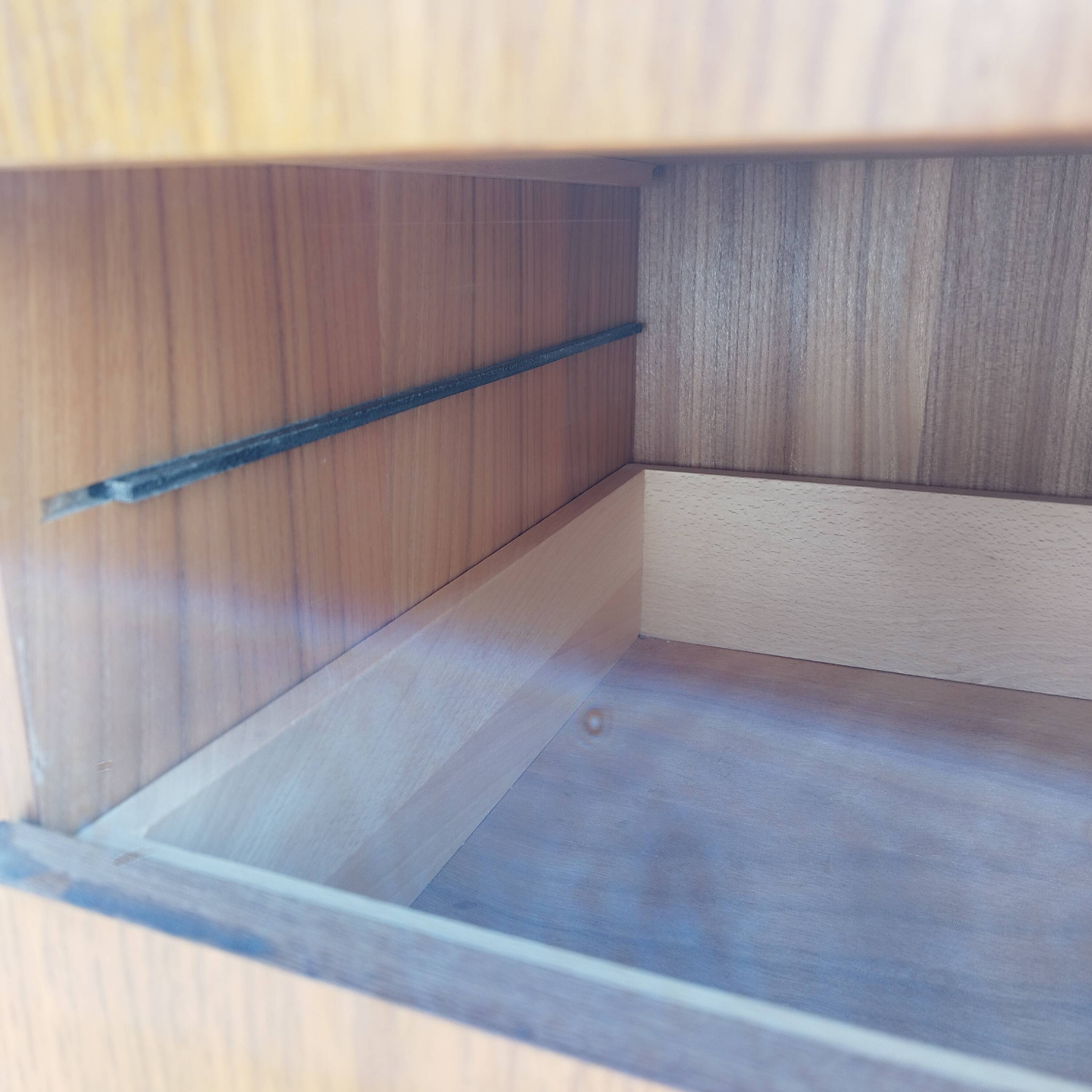 Vintage teak chest of drawers