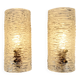 Pair of Swedish sconces 8493 Carl Fagerlund for Orrefors, 1960s
