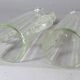 Pair of Art-deco glass vases signed Verlis. Good condition.