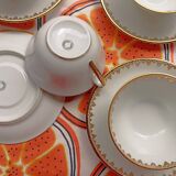set of 6 Malbec and Treillard Frères cups from the 1950s