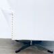 White leather armchair from the 70s