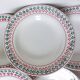 6 vintage deep plates from Céranord St Amand 220505