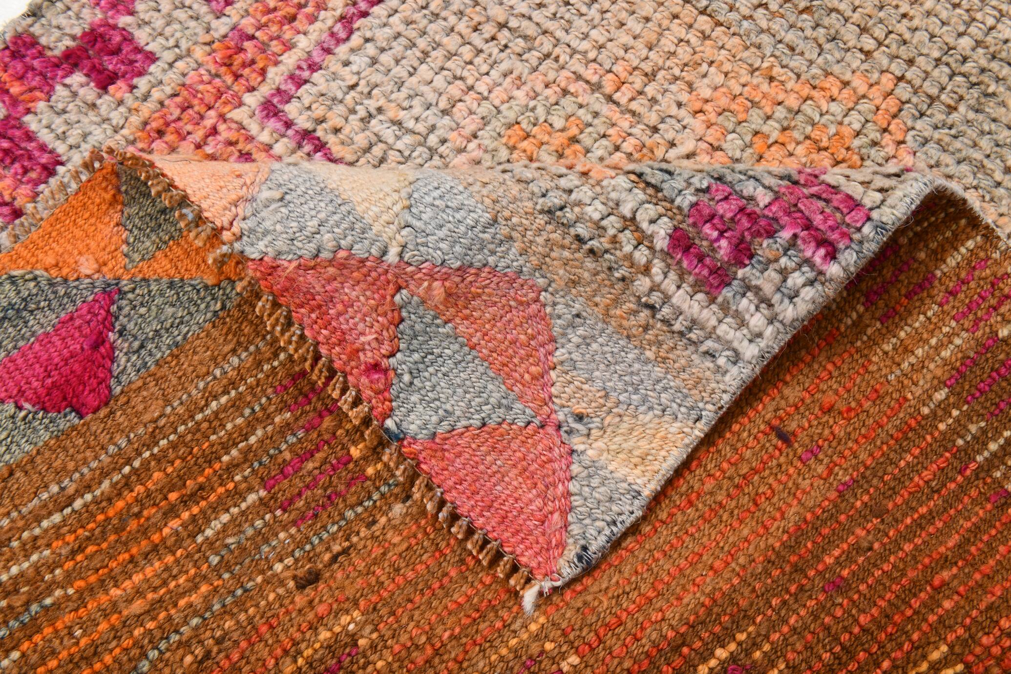 3x10 Colorful Modern Turkish Runner Rug, 86x305Cm