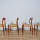 Model 77 chairs by Niels Otto Møller for J.L. Møllers, 1960s, Set of 4