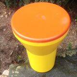 Stool/storage chest vintage, Comet, 70s