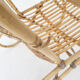 Mid-century bamboo lounge chair by Rohe Noordwolde, The Netherlands 1950's