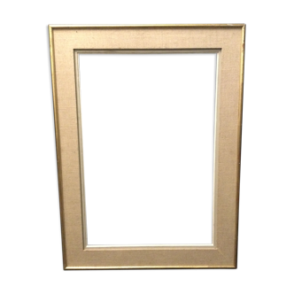 Fabric and gilding frame for painting