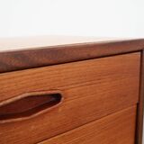 Teak bedside table, Danish design, 1970s, made in Denmark