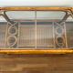 Vintage bamboo and rattan table