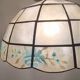 Suspension vintage nacre et laiton