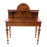 Walnut desk, Northern Europe, circa 1900. After restoration.