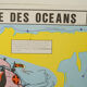 Affiche scolaire "conquêtes des océans"  recto  " la Renaissance" en verso