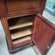 Art deco 4-door, 3-drawer, double-sided, 1930s flat desk