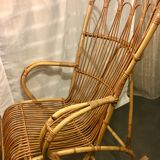 Rattan rocking chair