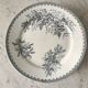 Compotier Iron Earth Company Ceramics Maestricht model Thistle made in Holland late nineteenth