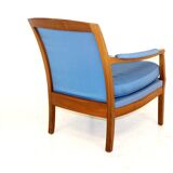 Walnut armchair, Sweden, 1960