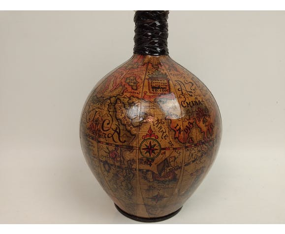 Glass bottle deco card