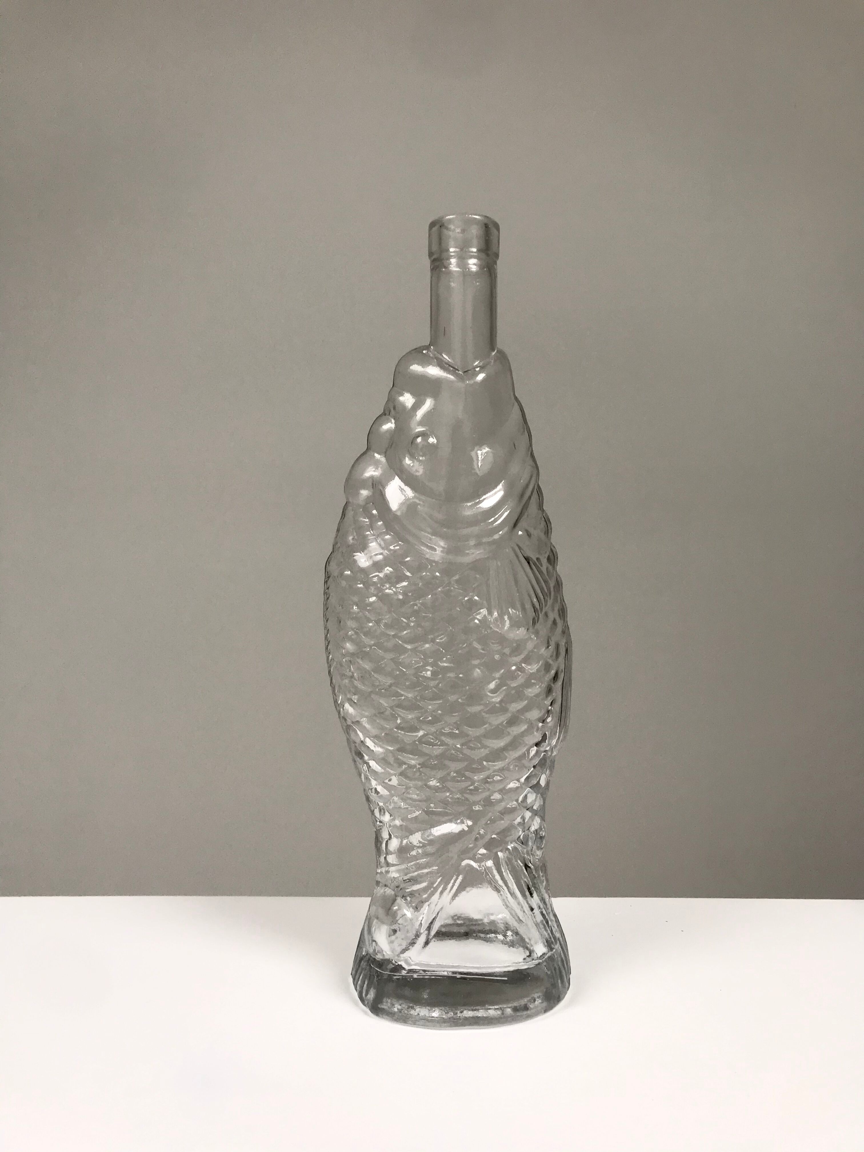 Fish bottle vase