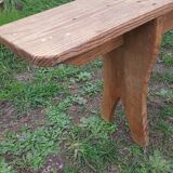 Banc en bois banc de ferme "avoine"