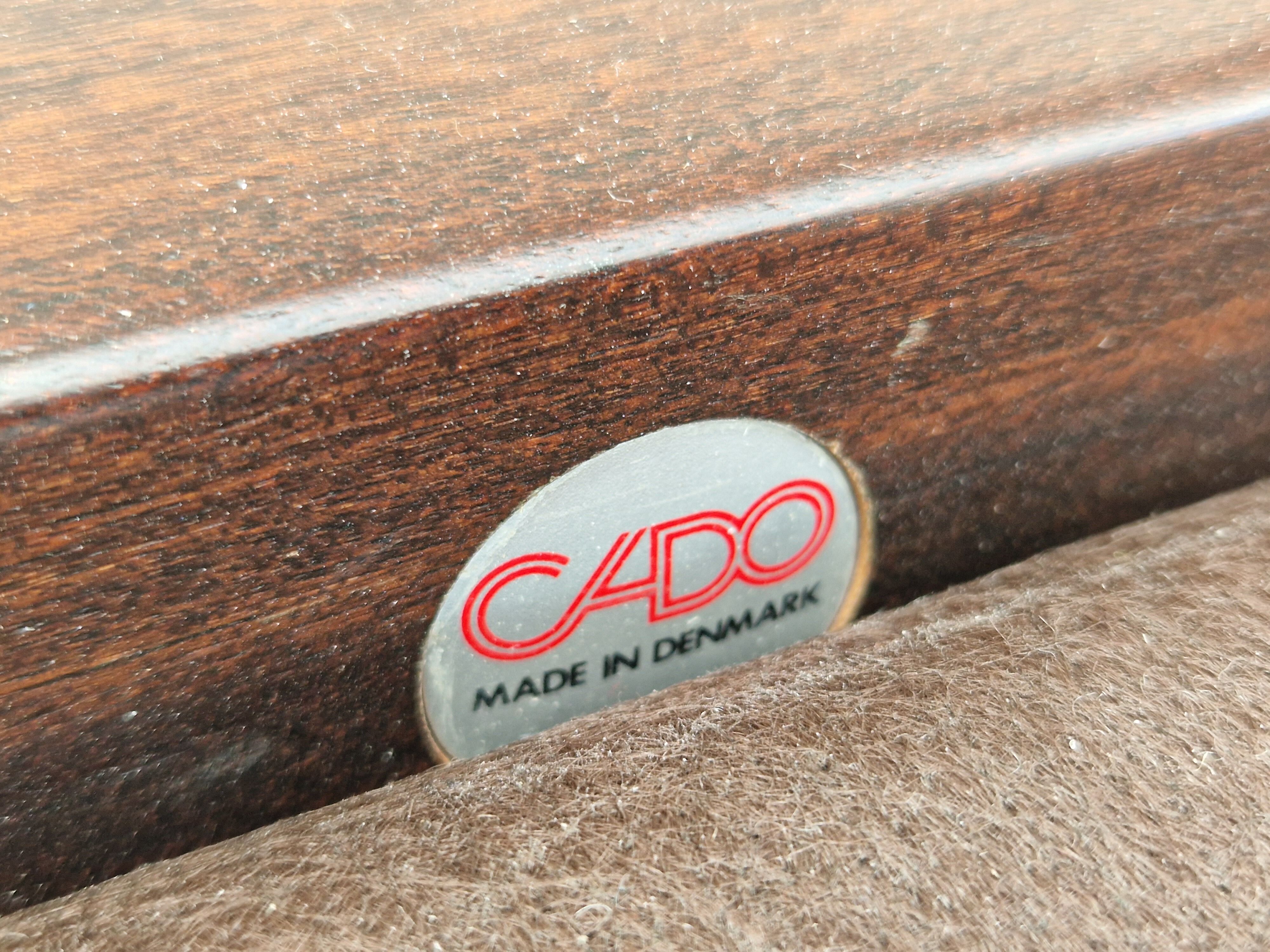 Canapé par Arne Vodder pour Cado Denmark, 1970