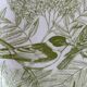 Green bird plate.