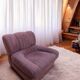 Vintage chocolate armchair 1