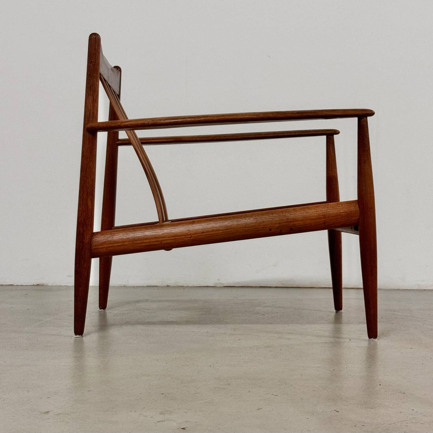 Grete Jalk Easy Chair in Teak 1950s Denmark