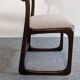 Series of 6 Baumann sled chairs from the 60s/70s