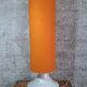 Lampadaire XXL Space Age années 70 – Abat-jour orange géant 110 cm