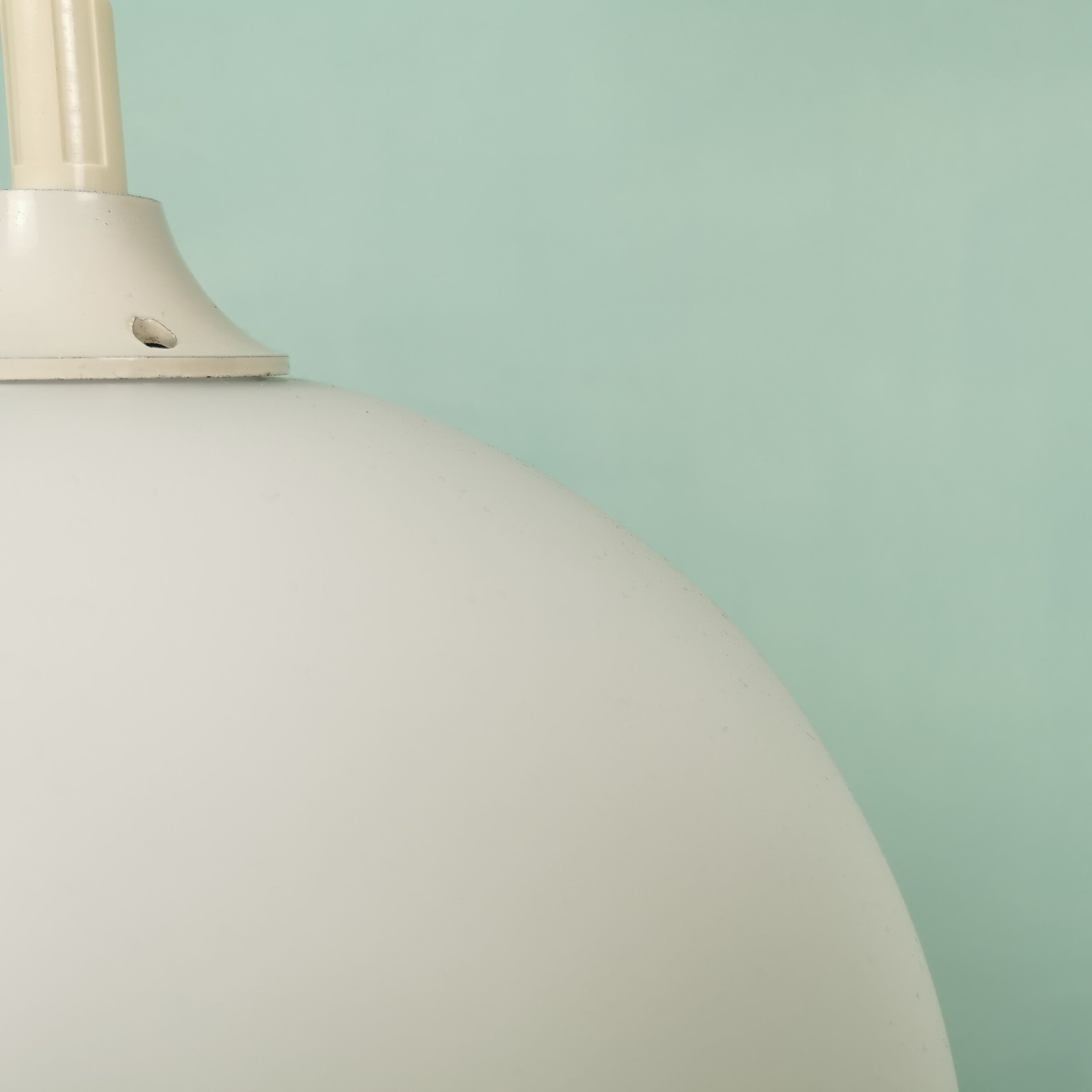 Hanging opaque glass