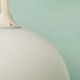 Hanging opaque glass