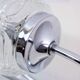 Vintage glass wall lamp