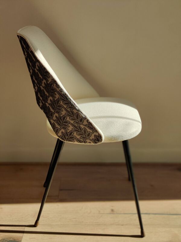 Chaise tonneau 60's Achille Decommère