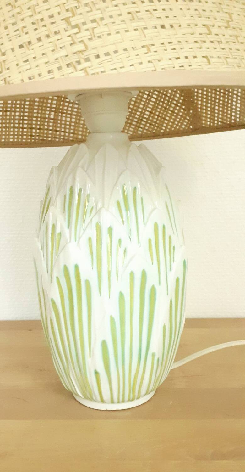 Vintage ceramic lamp