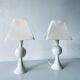 Paire de lampes de chevet vintage